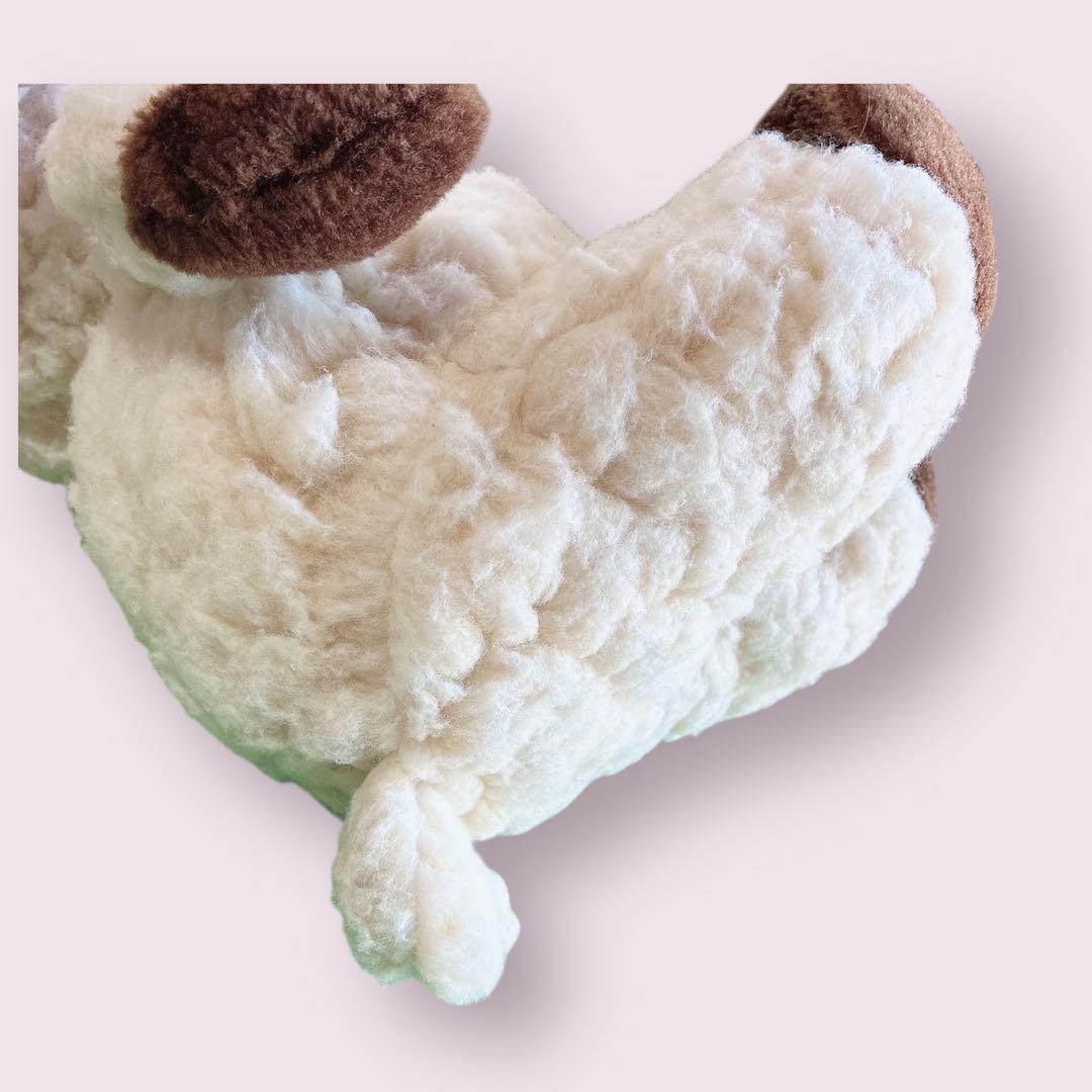 レトロ　ひつじ　ビッグぬいぐるみ