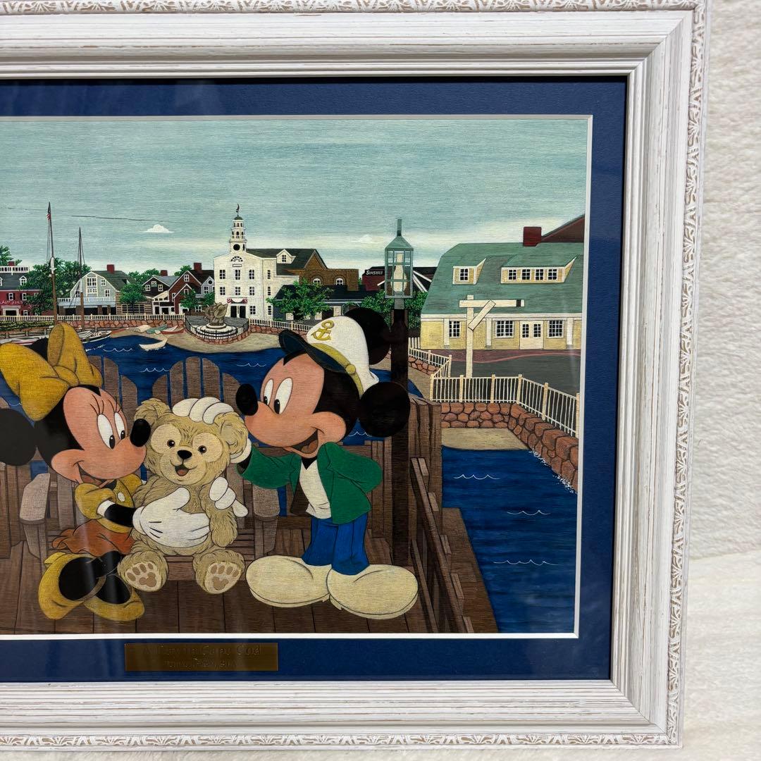 東京ディズニーリゾート 35周年　ダッフィー ケープコッドの1日 ジクレー版画