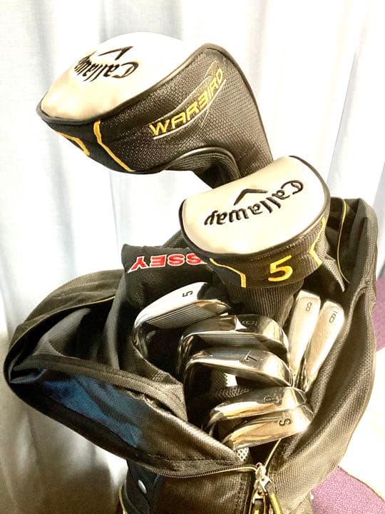 【美品】 キャロウェイ ウォーバード クラブセット10本組