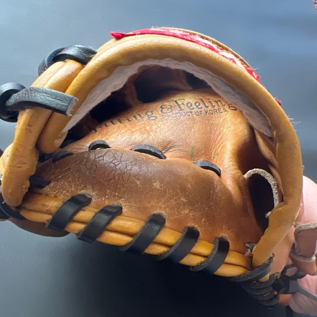 SSK 軟式野球グローブ 全紐交換、グリスアップ済み ヴィンテージ