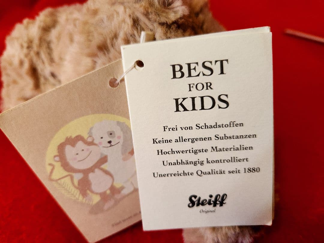 シュタイフ　Steiff　テディベア　ぬいぐるみ　マスコット　クマ　くま