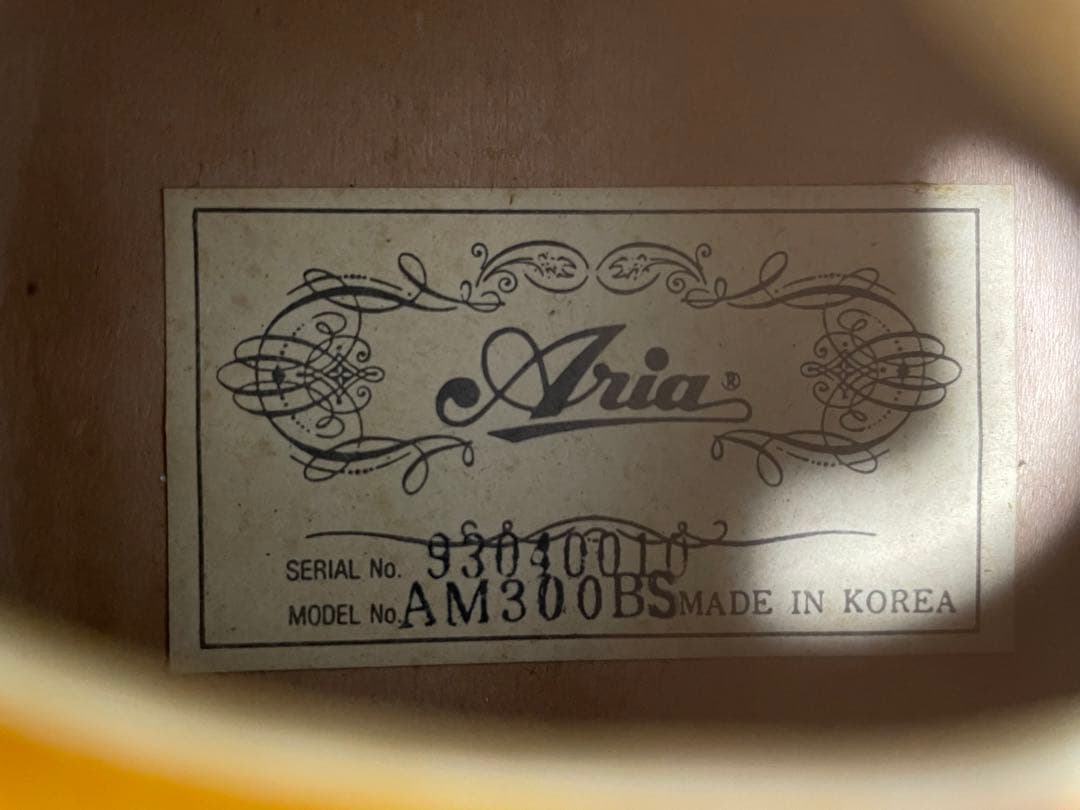 ARIA/アリア フラットマンドリン AM300 ジャパンビンテージ