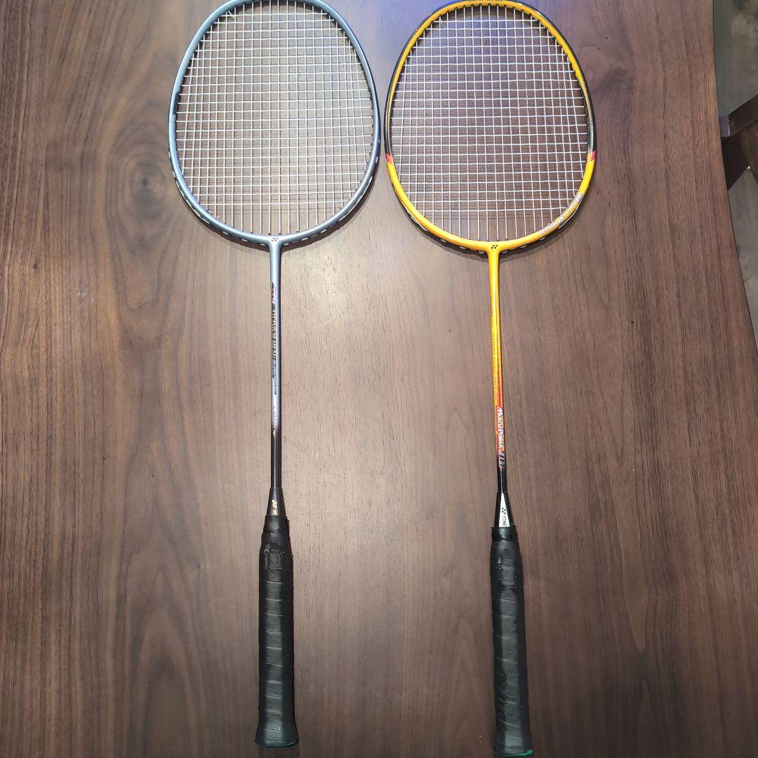 ヨネックス マッスルパワー90 　チタニウムメッシュ　Ti4　バドミントン