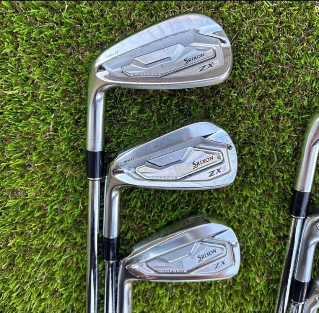 レフティ　スリクソン ZX5 Mk2 アイアン 5本 セット　DG S200