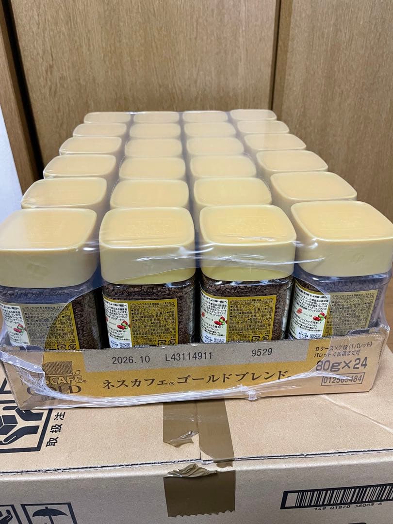 ネスカフェ ゴールドブレンド 80g×24本
