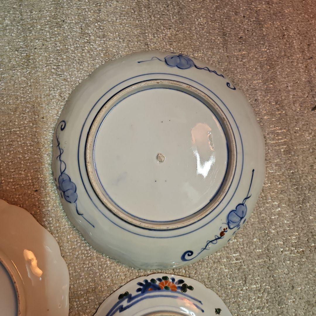 江戸後期から幕末明治の伊万里皿 合計6枚