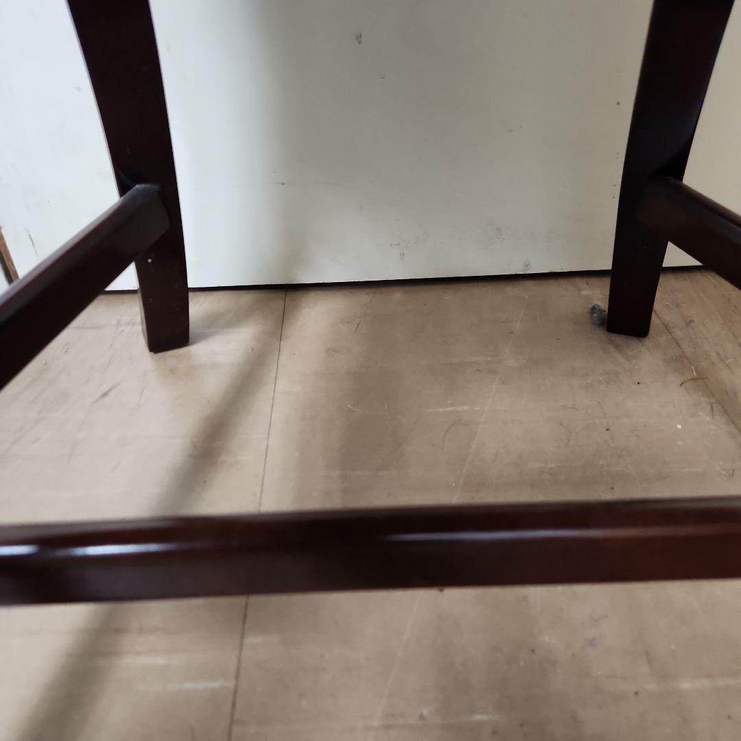 ダークブラウン アンティークチェア