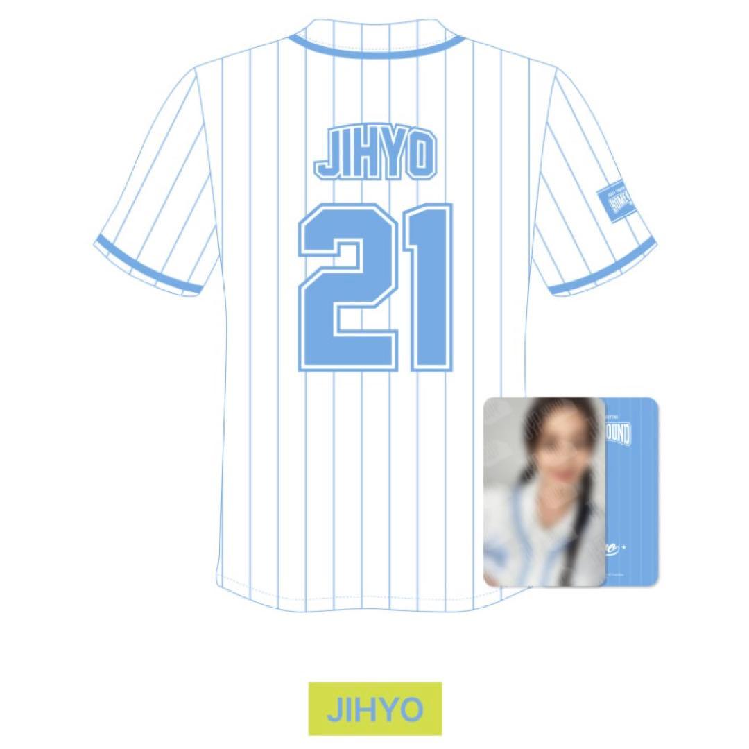 【美品】TWICE  9ROUND トレカ付きユニフォーム ジヒョ