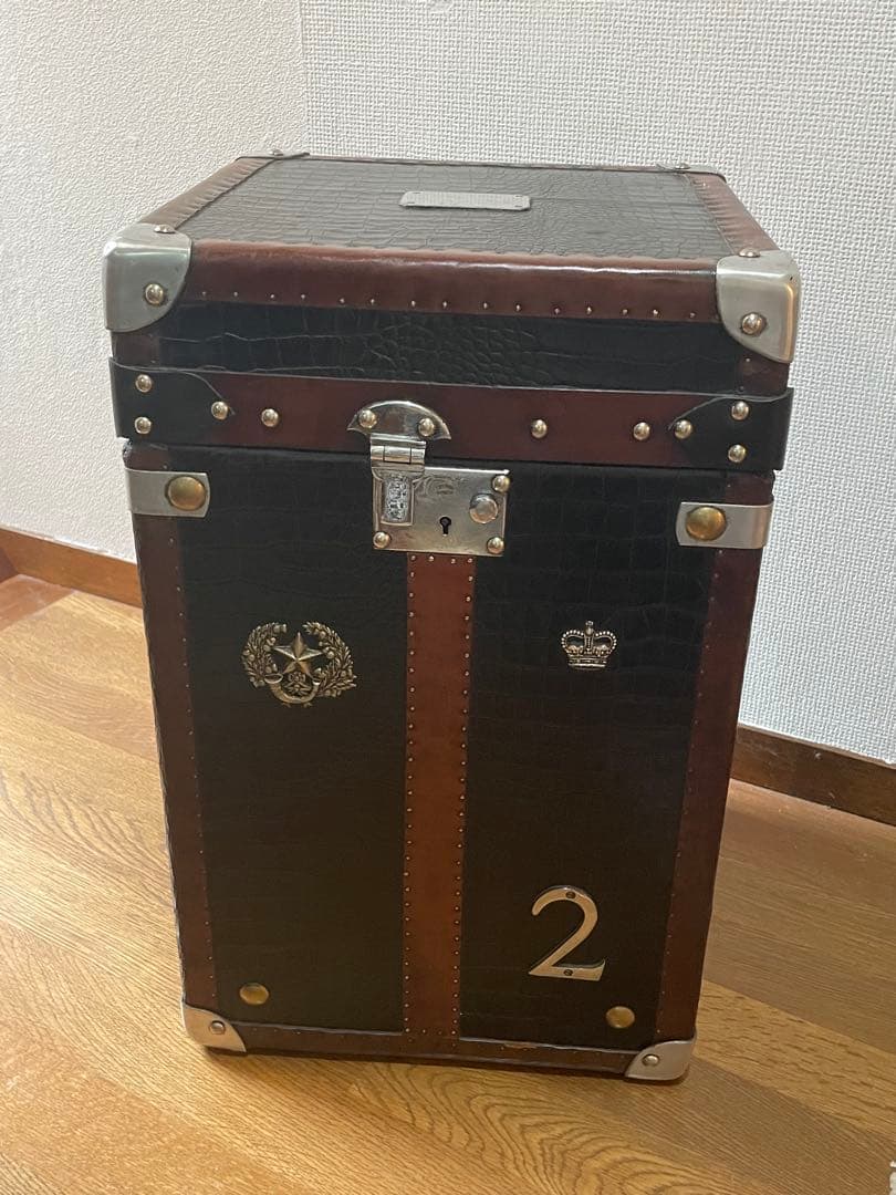 イギリスアンティーク　クロコのボックス