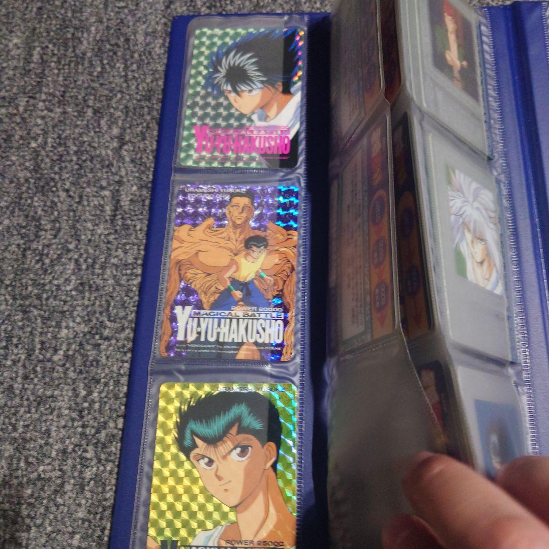 幽遊白書 カードダス アマダ ヒーローコレクション アルバム+カード