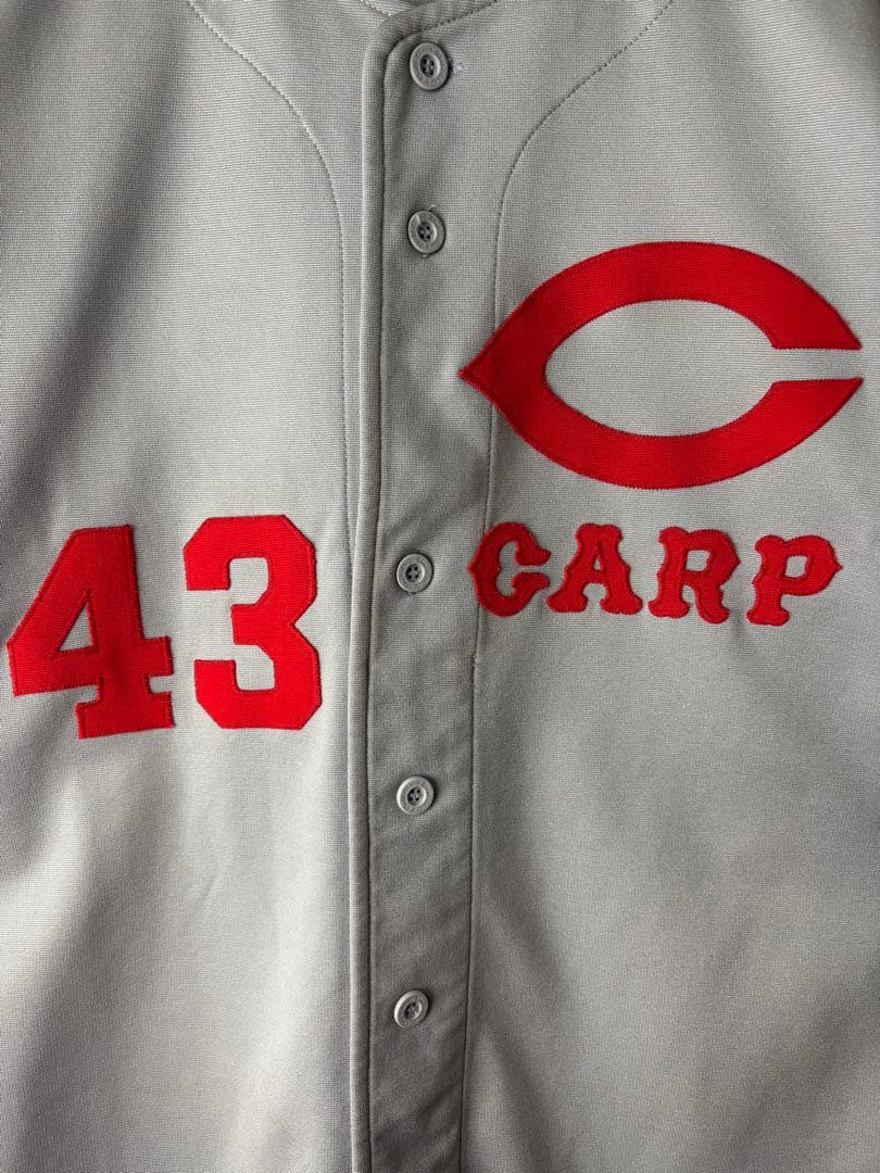 1989年　広島東洋カープ　実使用ニフォーム ビジター　御船 英之　選手モデル