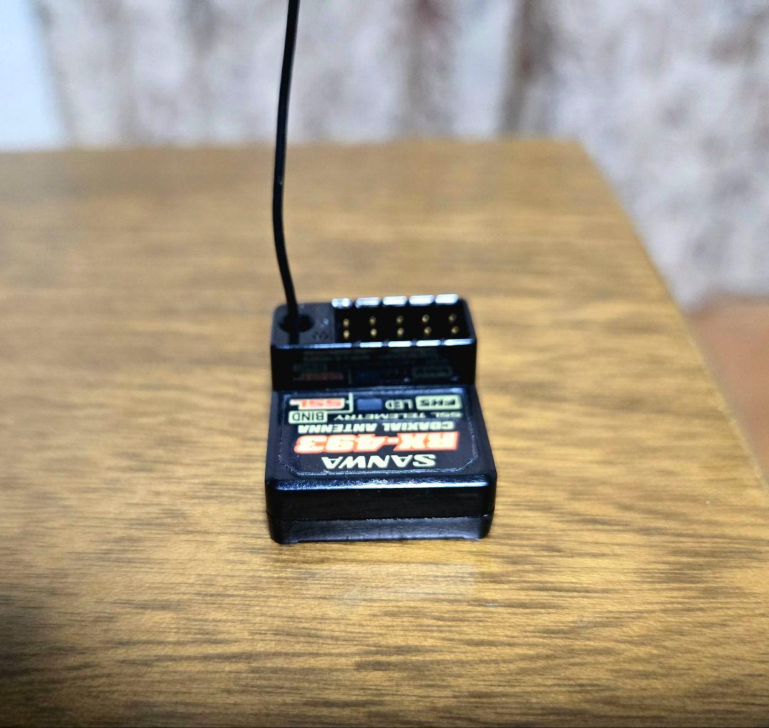 SANWA サンワ RX-493 受信機 とても綺麗です 使用期間少ない 美品