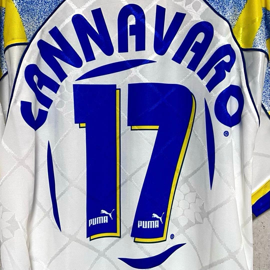 【新品/タグ付き】95-97パルマAC ♯17カンナバーロ【XLサイズ】ホーム