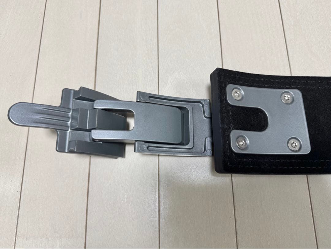 SBD パワーリフティングベルト Forge×グレーバックル 13mm Mサイズ