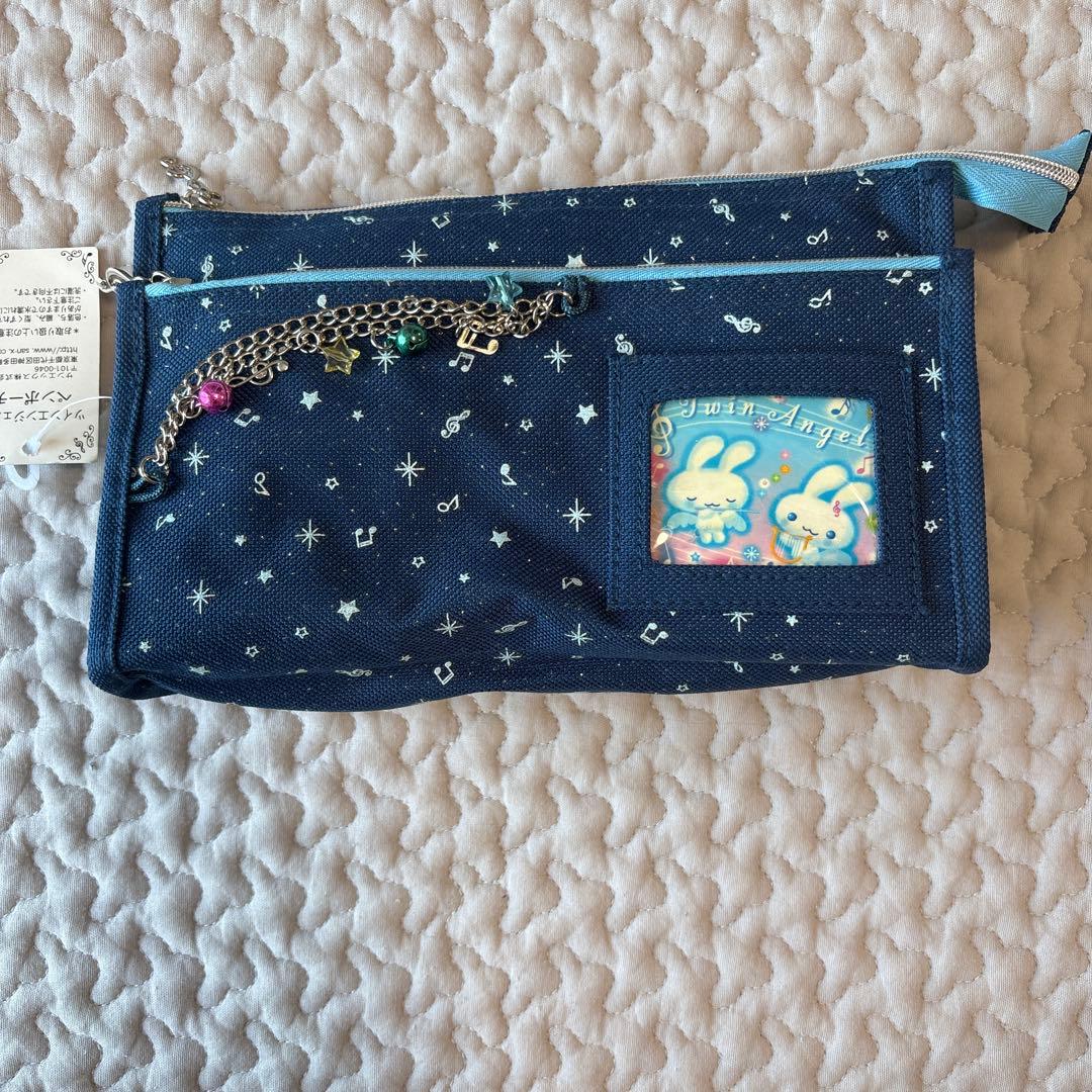 【未使用】サンエックス　ツインエンジェル　ペンケース　筆箱　文具　メモ帳　平成