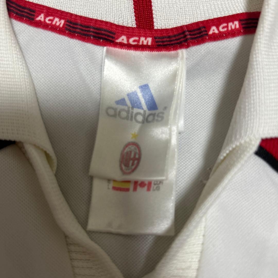 希少　アディダス ACミラン 2000-02 アウェイ ユニフォーム　選手支給