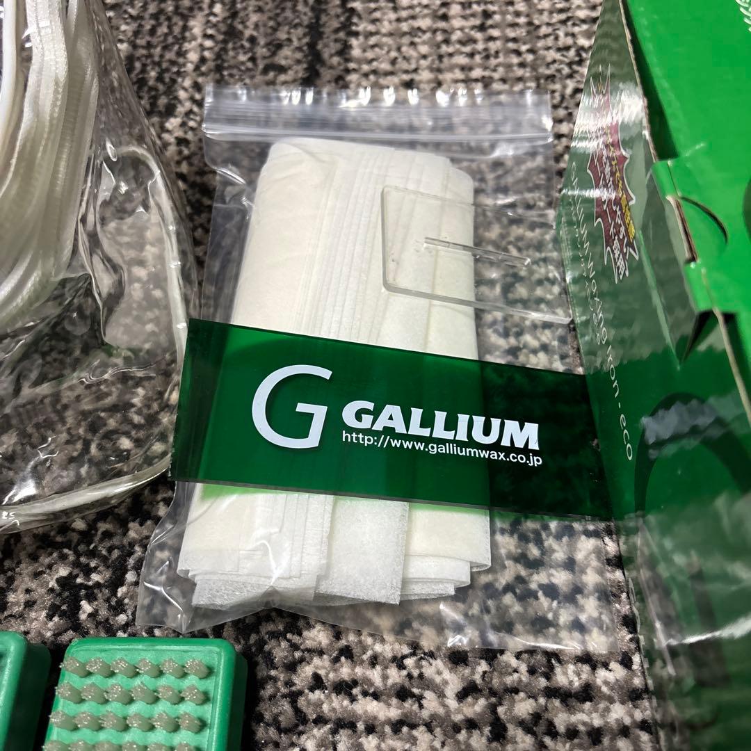 gallium ガリウム　スノーボードワックスセット