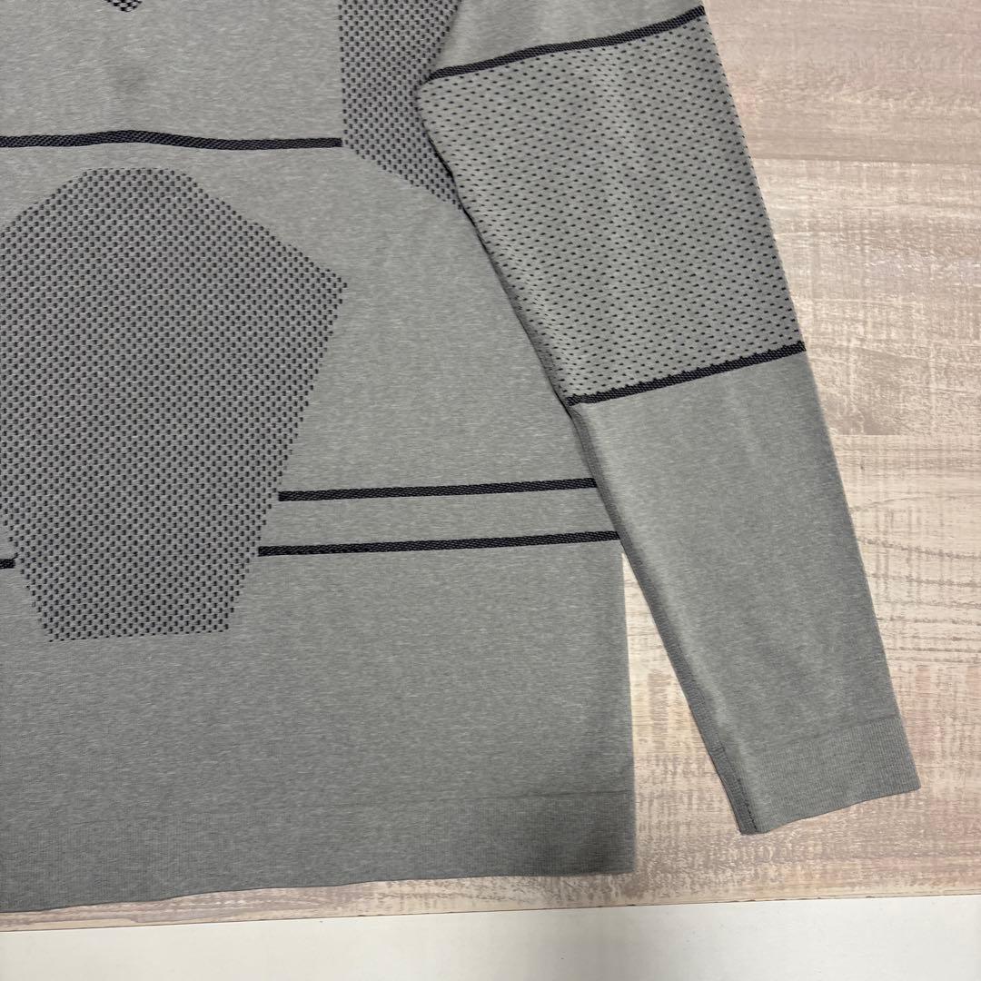 J.リンドバーグ★ビッグロゴ★薄手ストレッチ★ハーフジップ【メンズ サイズL】