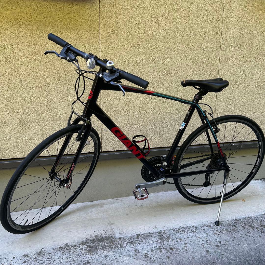 【直接引取り限定　愛知】GIANT RX クロスバイク ブラック/レッド