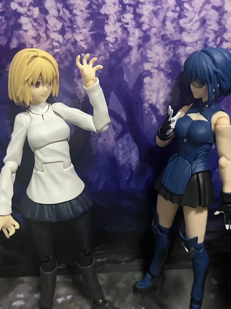 figma アルクェイド・ブリュンスタッド DX (特典)＆シエルDX(眼鏡付)