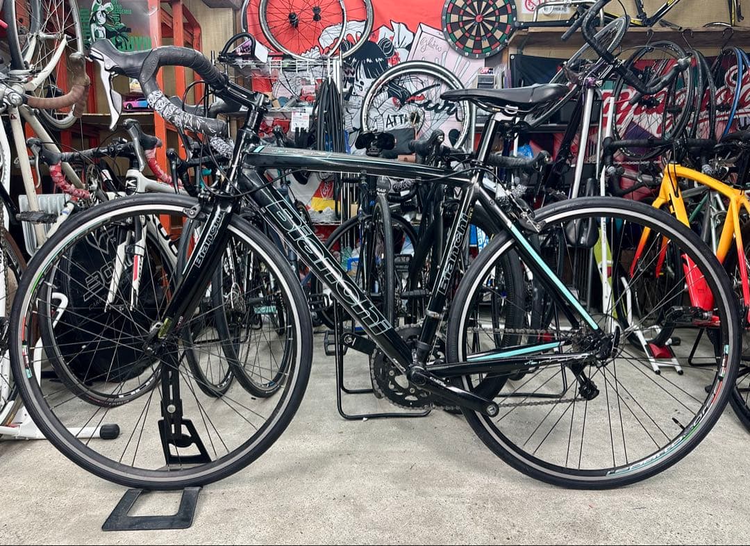 ビアンキ VIANIRONE7基本分解発送送料無料！完成車配送もご相談ください！