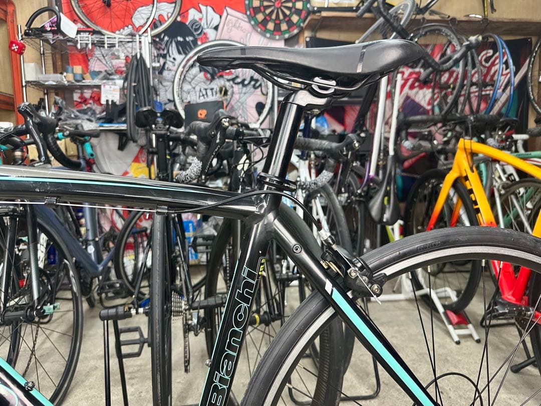 ビアンキ VIANIRONE7基本分解発送送料無料！完成車配送もご相談ください！