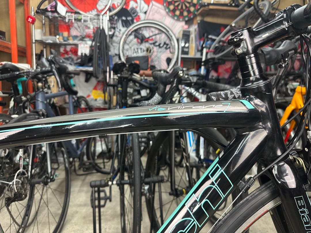 ビアンキ VIANIRONE7基本分解発送送料無料！完成車配送もご相談ください！