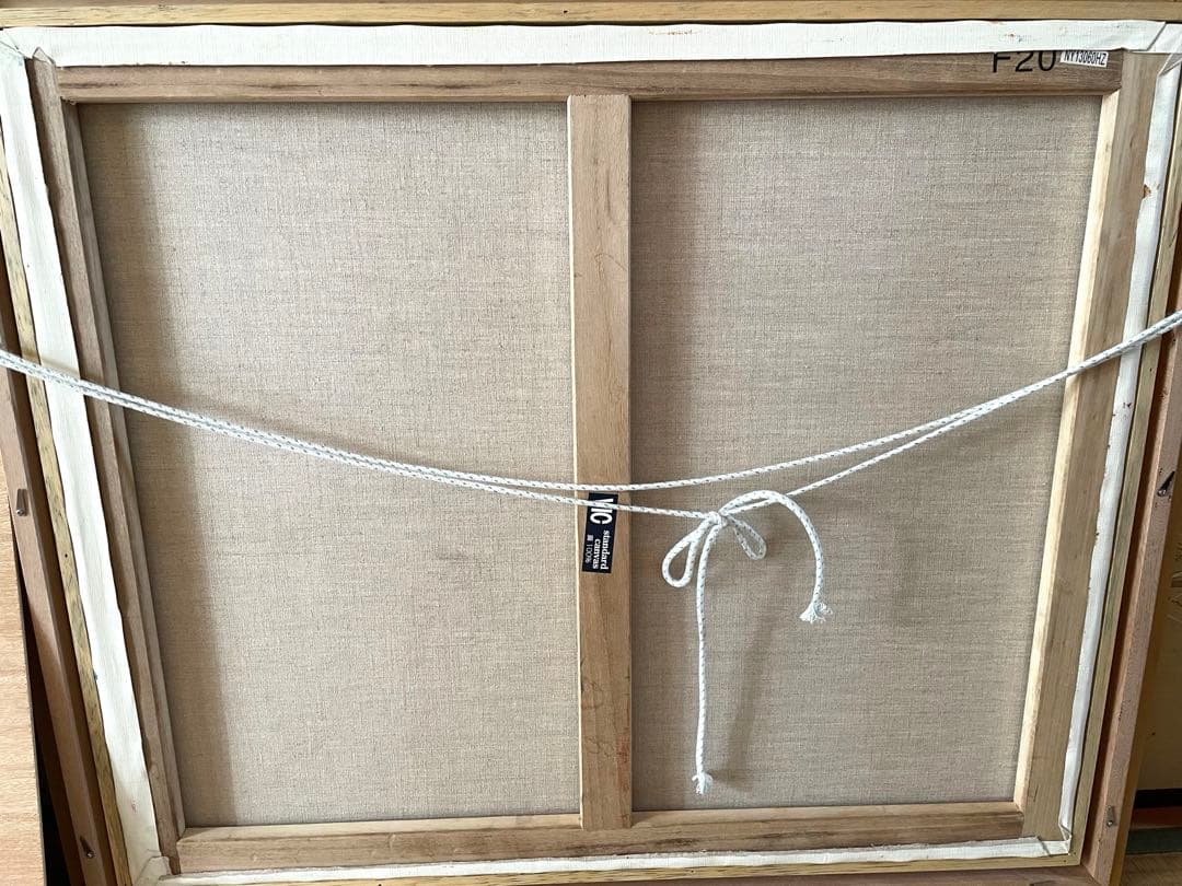 アクリル画 F20 風景画