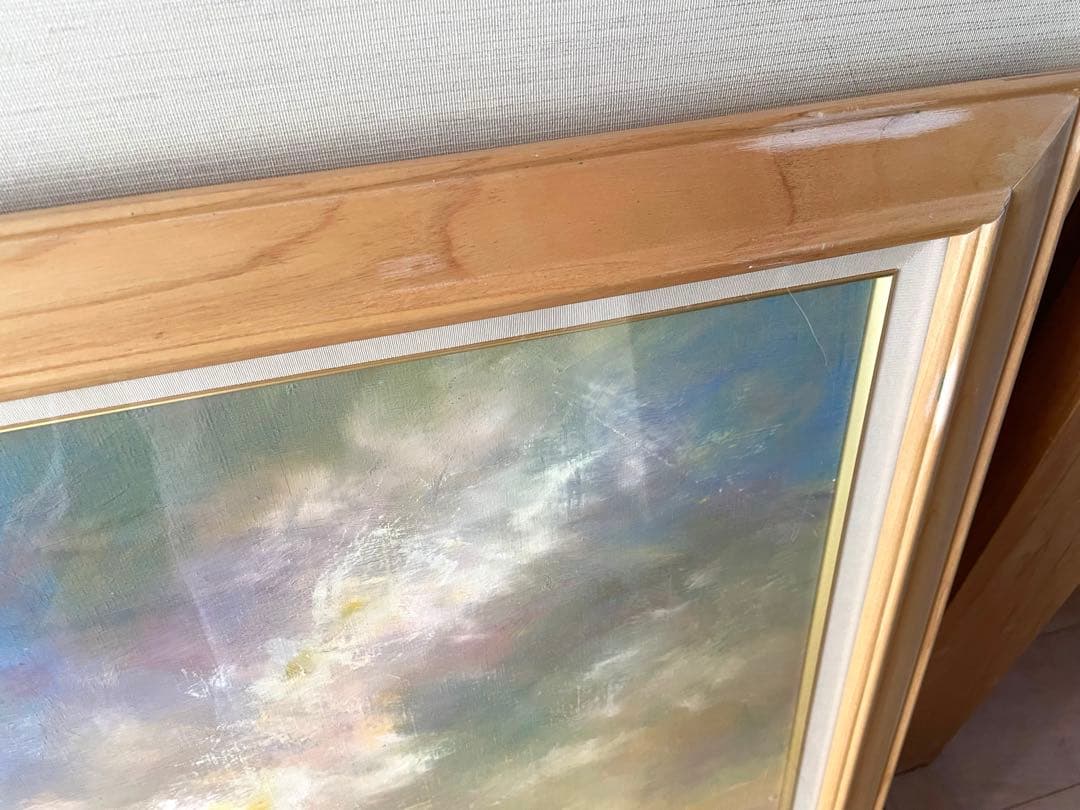 アクリル画 F20 風景画