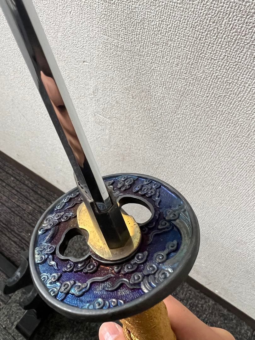 模造刀　2点　刀掛け