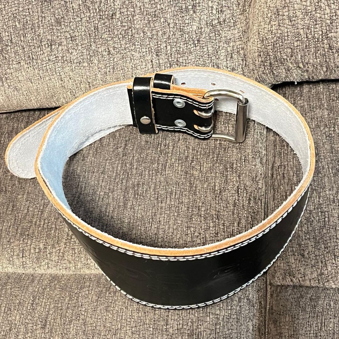 GOLD'S GYM トレーニングパワーベルト 黒