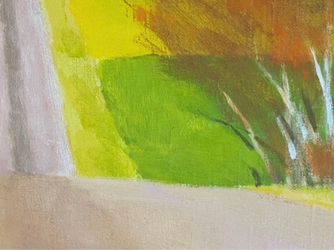 【真作保証】道 手代木克信（風景画/北海道）国際形象展/新制作展