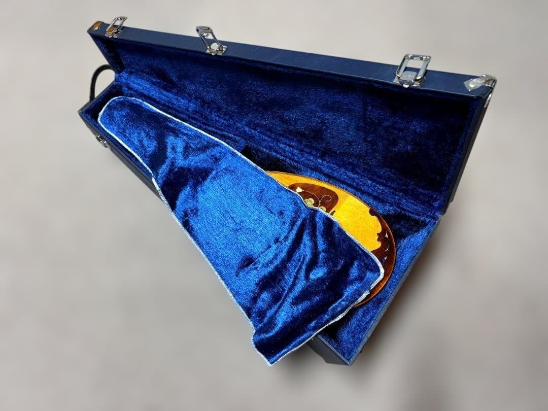 ★ラウンドマンドリン専用超高級ハードケースがこれだ！超美品★