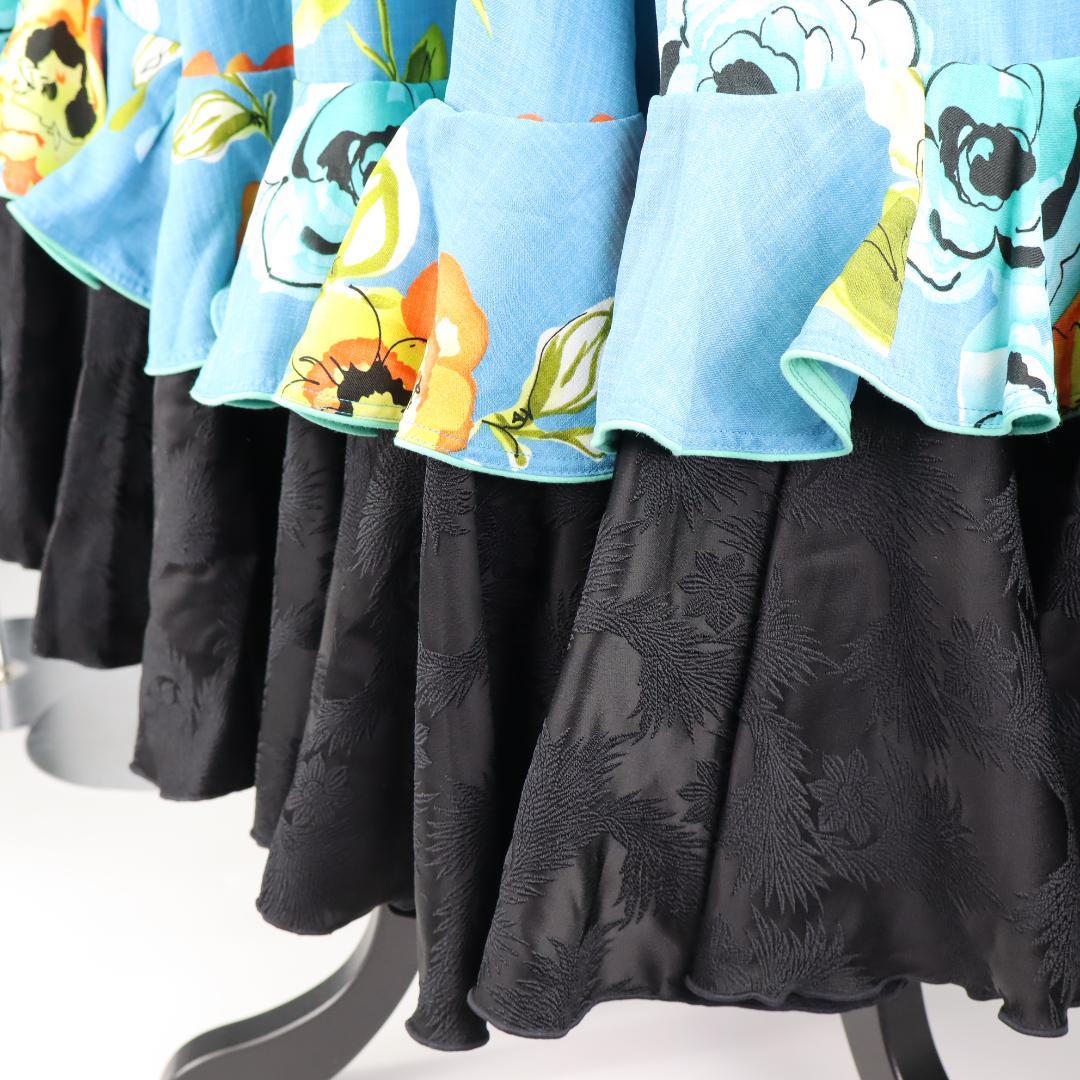 【美品フラメンコ衣装】ストーンデニム ATELIERENA アトリエエナ ドレス