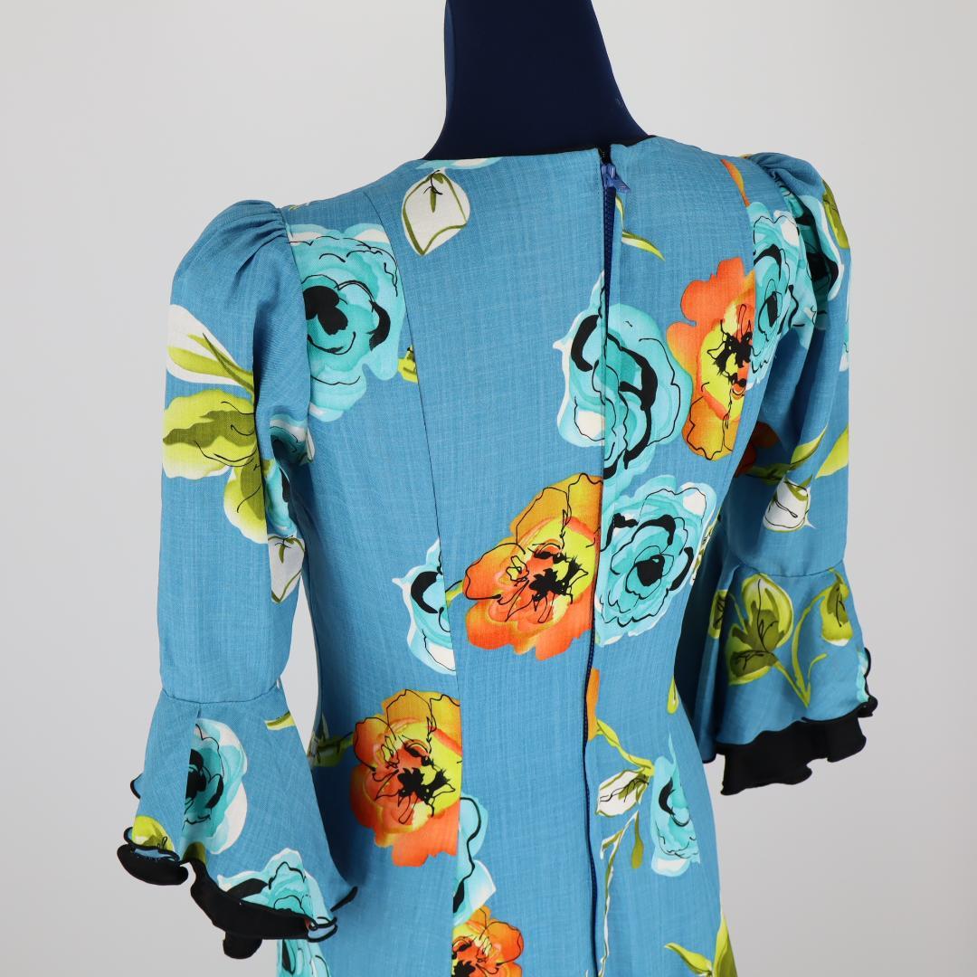 【美品フラメンコ衣装】ストーンデニム ATELIERENA アトリエエナ ドレス