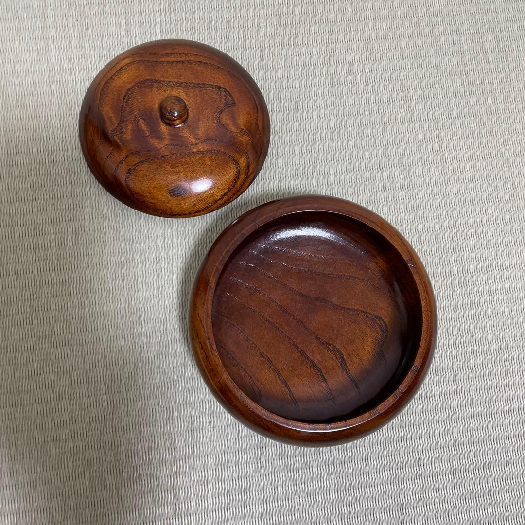 食籠　茶道具 木箱付き　菓子　茶　茶道　林鶴山　アンティーク