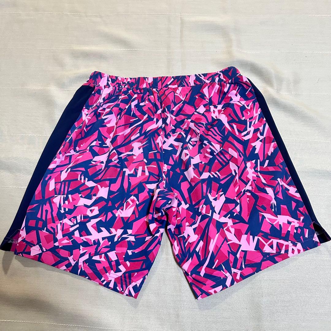 YONEX バドミントンパンツ Lサイズ ピンク/ネイビー