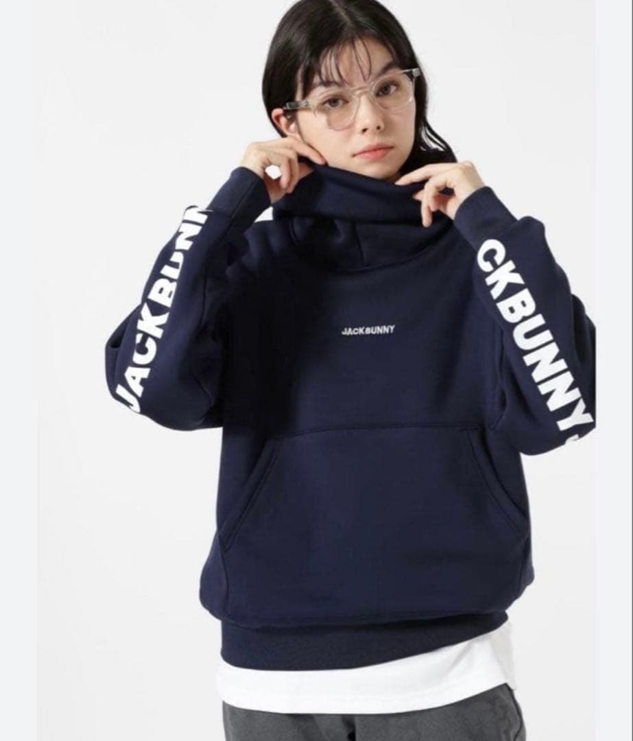 ジャックバニーKARUISHI裏フリースフーディプルオーバー