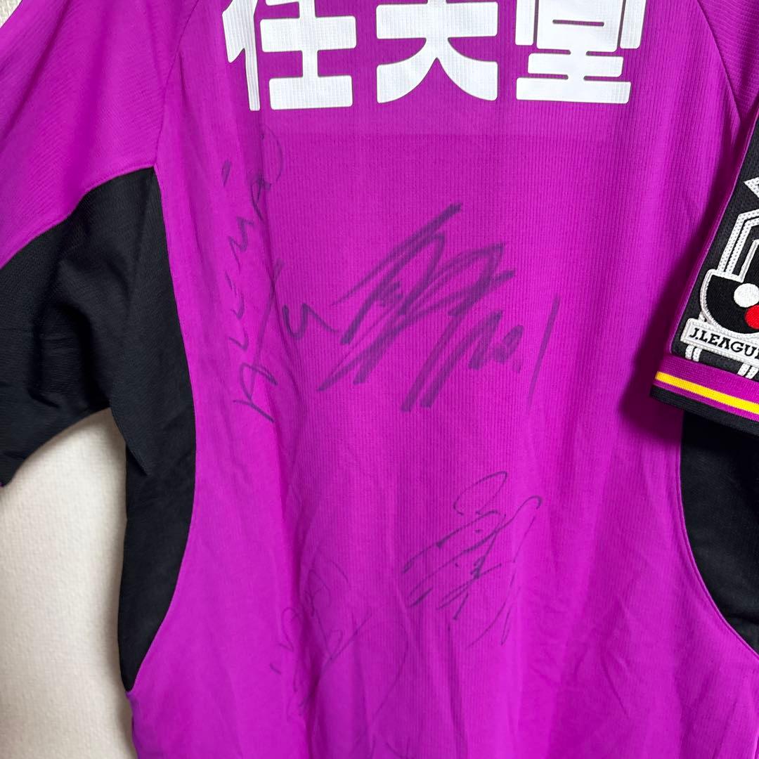 京都パープルサンガ　京都サンガ　サイン入り　03-04 ユニフォーム