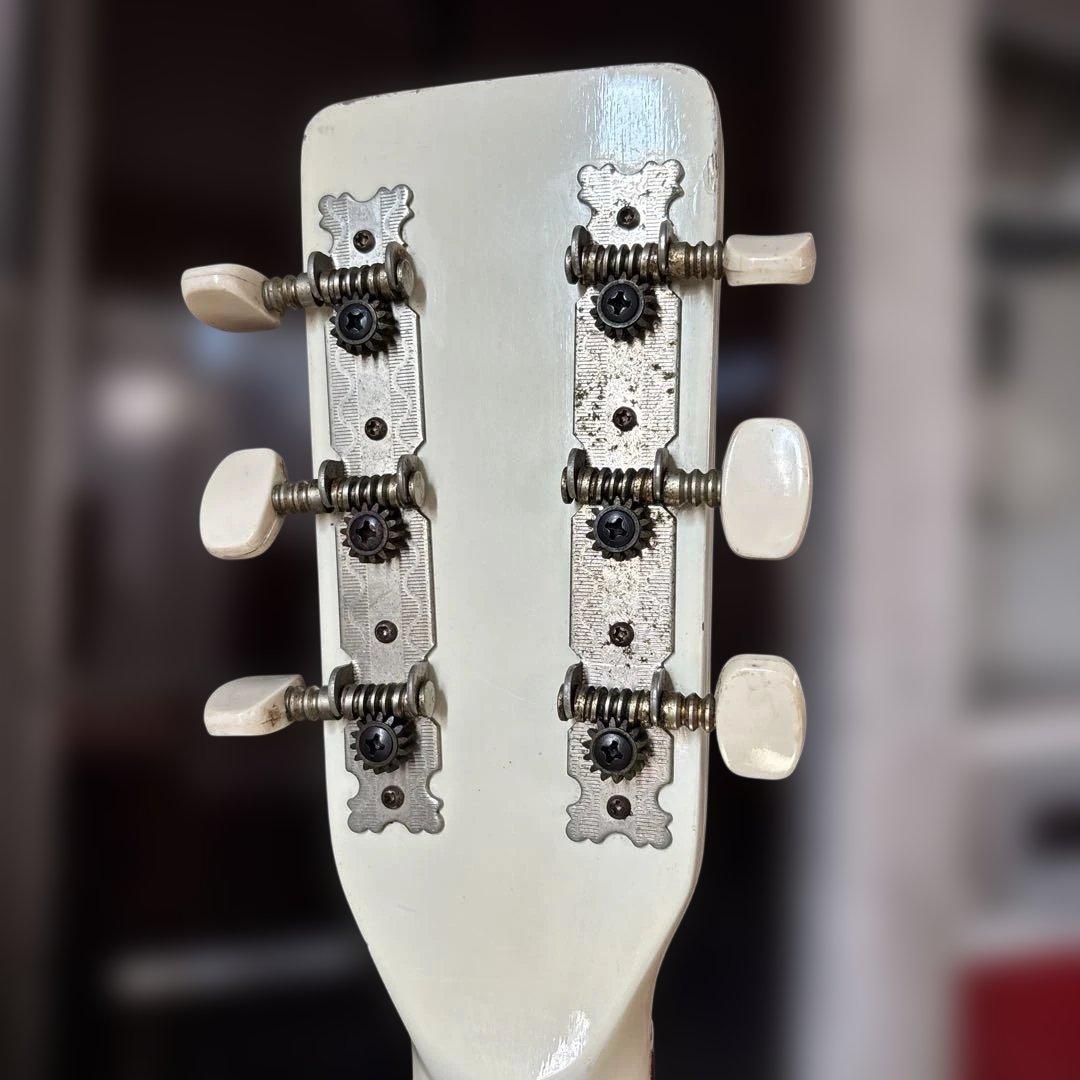 美響ジャパンビンテージ\"K Country\"希少なブロックインレイ(ケース付き)