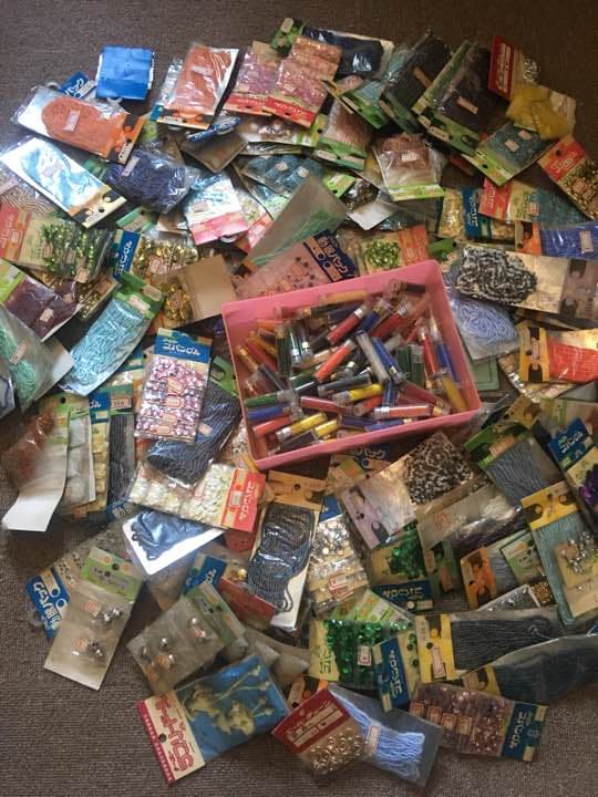 アンティーク手芸用品 福袋(スパンコール、ビーズシリーズ)