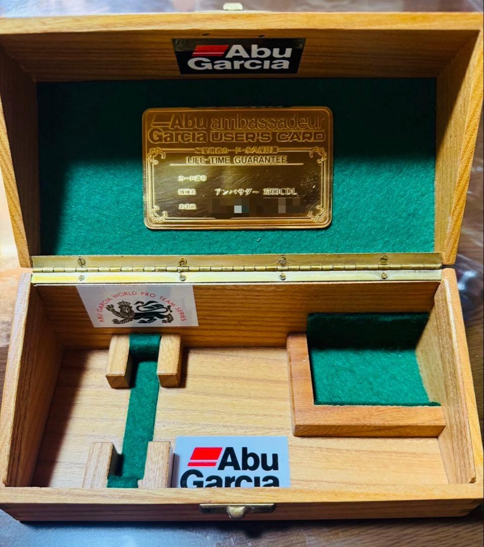 0310！！AbuGarciaアンバサダー 2500CDL 24金