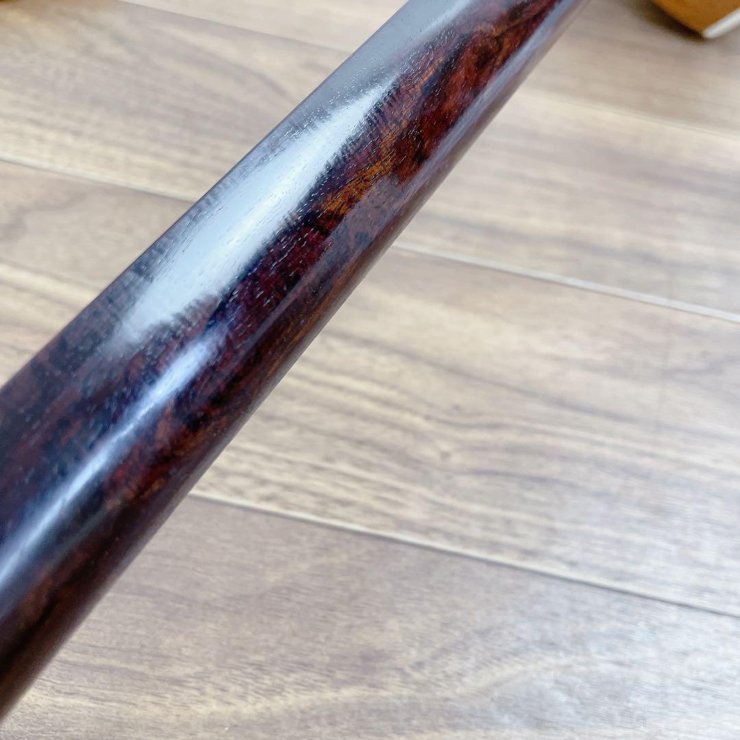 三味線 紫檀 トチ入り 細棹 金細 子持綾杉胴 和楽器