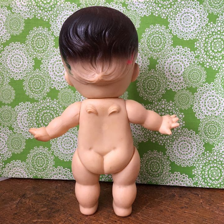昭和レトロ キューピー人形 デコちゃん ソフビ ビニール人形