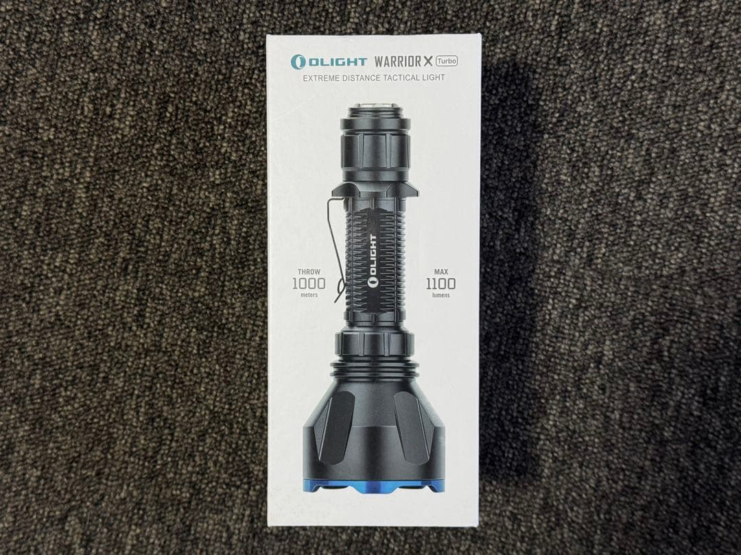 【新品】 OLIGHT Warrior X Turbo LED フラッシュライト