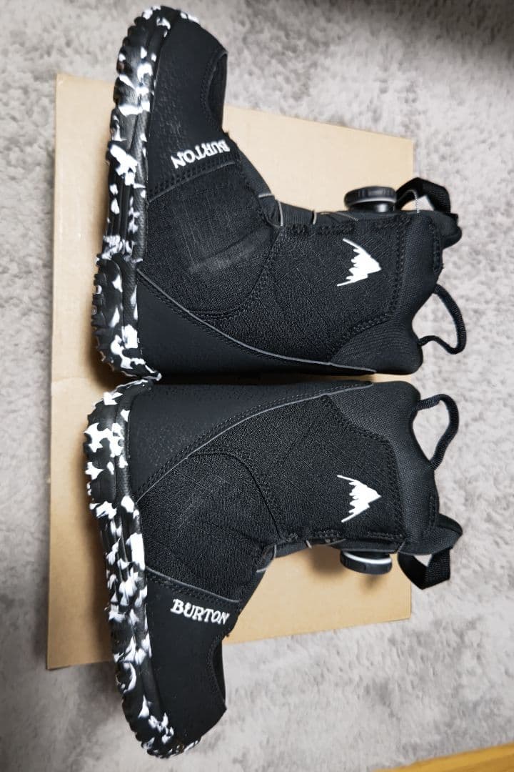 GROM BOA 子ども用スノーボードブーツ ブラック 19.5cm