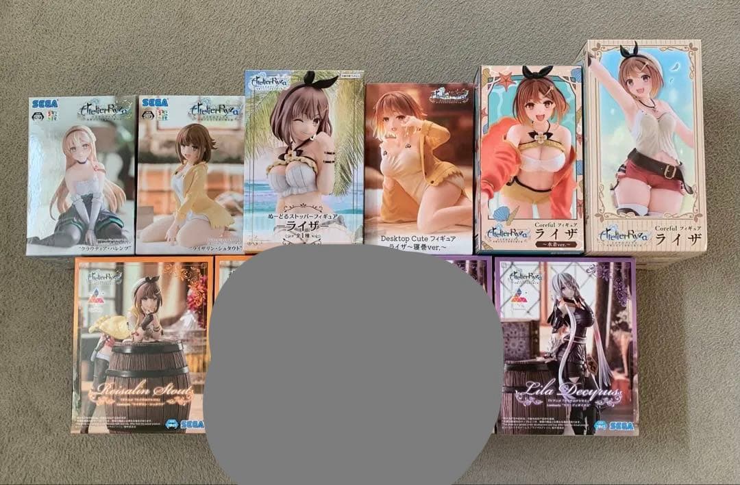 ライザのアトリエ　フィギュア　セット