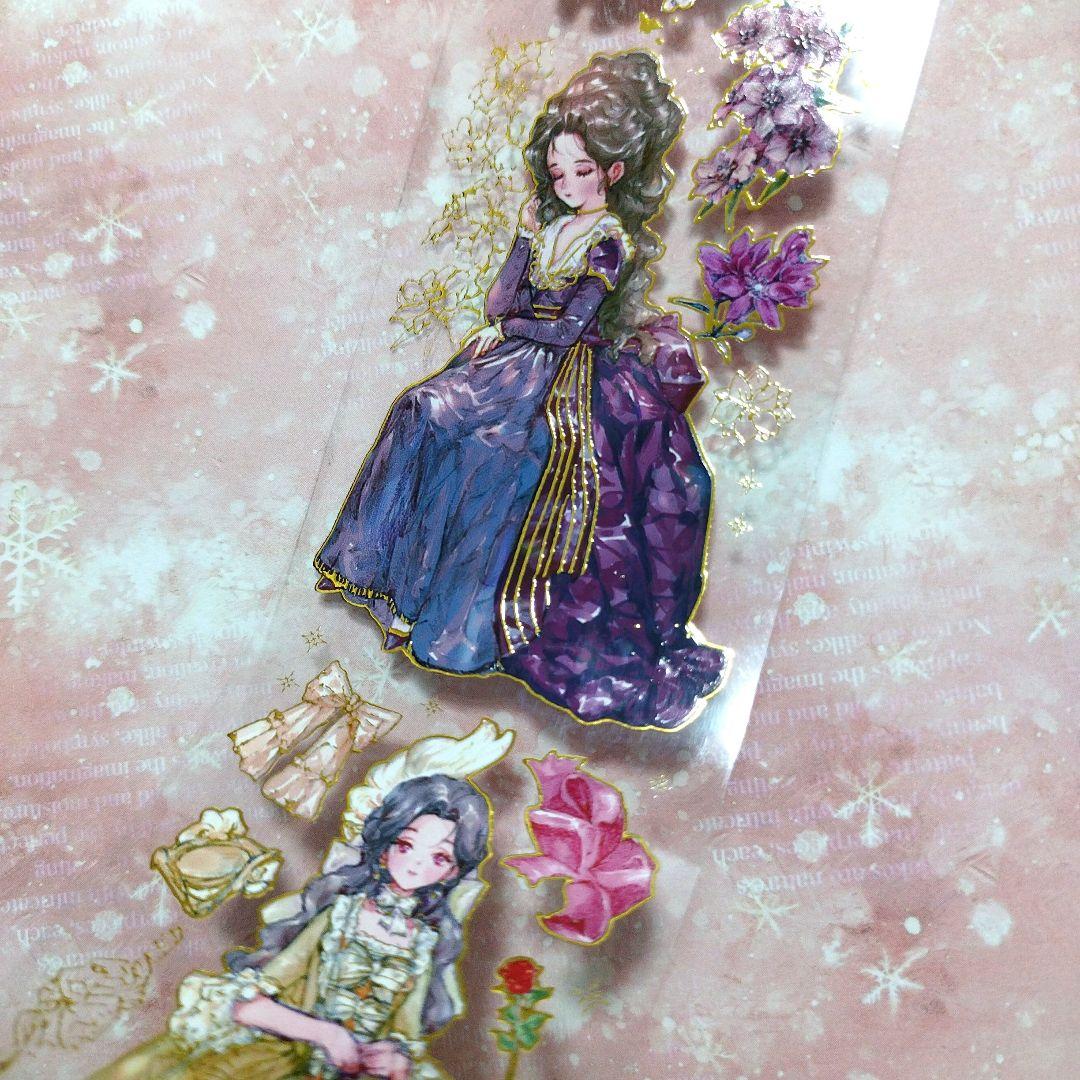 みどちゃん✩.*˚人物ステッカー マステ