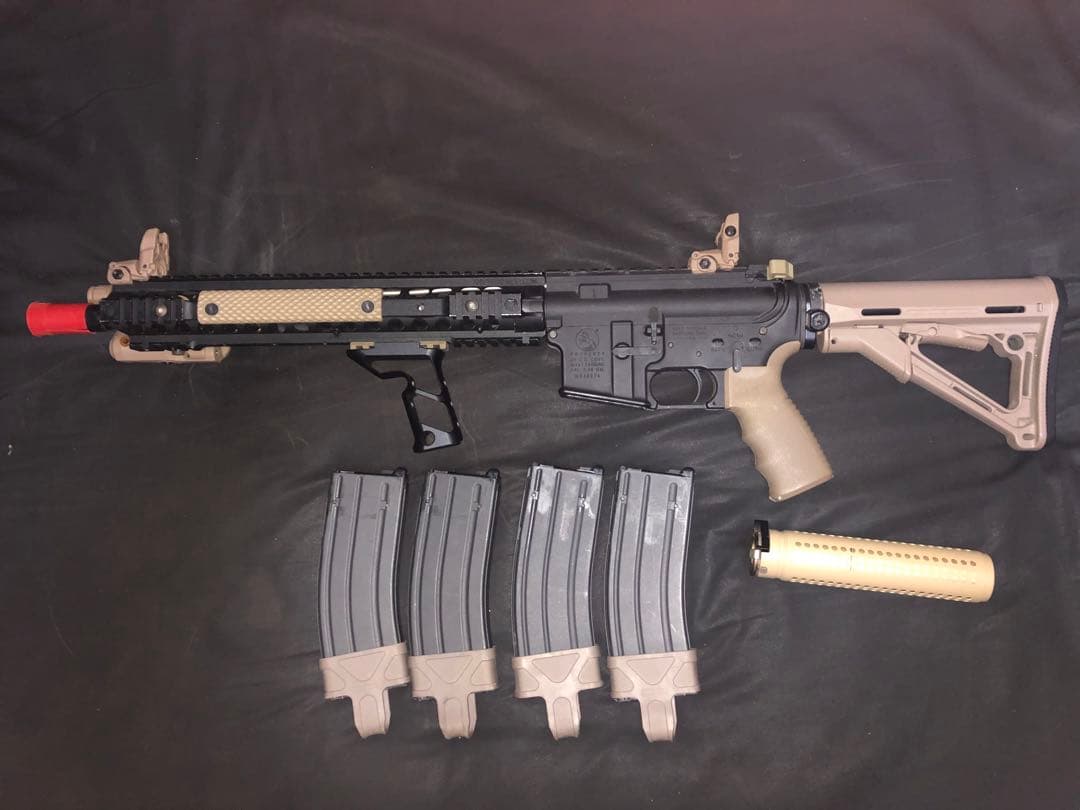 【引退品】東京マルイ m4a1 mws ガスブロ カスタム【動作確認済み】