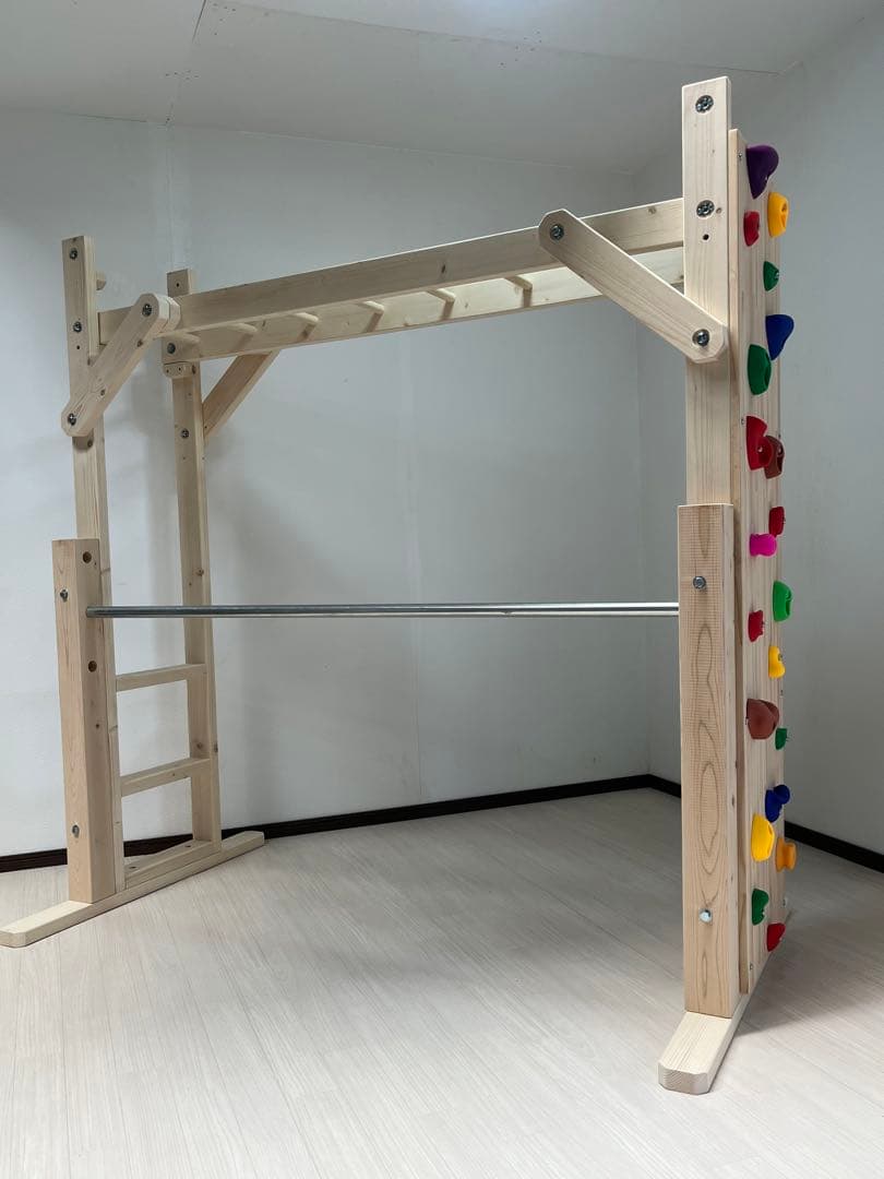 雲梯　室内うんてい　室内　タイプB  ボルダリング　鉄棒